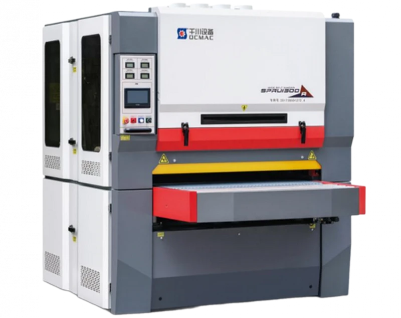 Калибровально-шлифовальный станок со строгальным валом QCMAC SPRU1300A